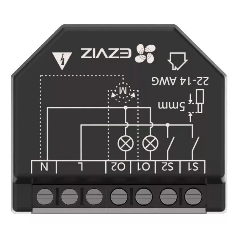 Drahtloses Gerät EZVIZ T36WN Wi-Fi AC-Strom 100-240V Kompakt – Stromquelle: AC