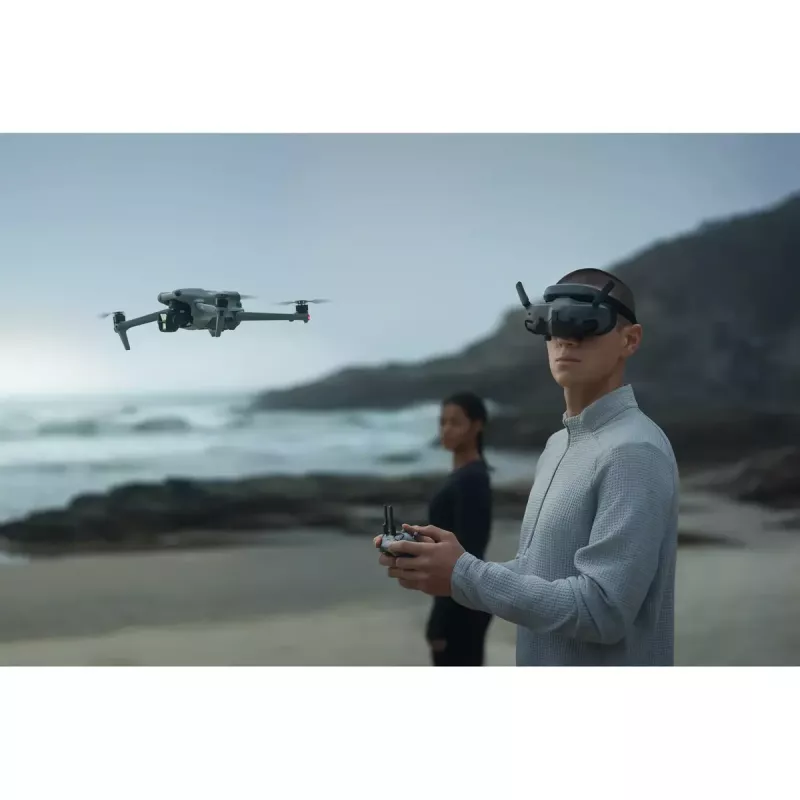 Dedizierte Head-Mounted-Display DJI Goggles 3 Micro-OLED 1920x1080, einstellbarer IPD, 0,47 kg, grau/schwarz