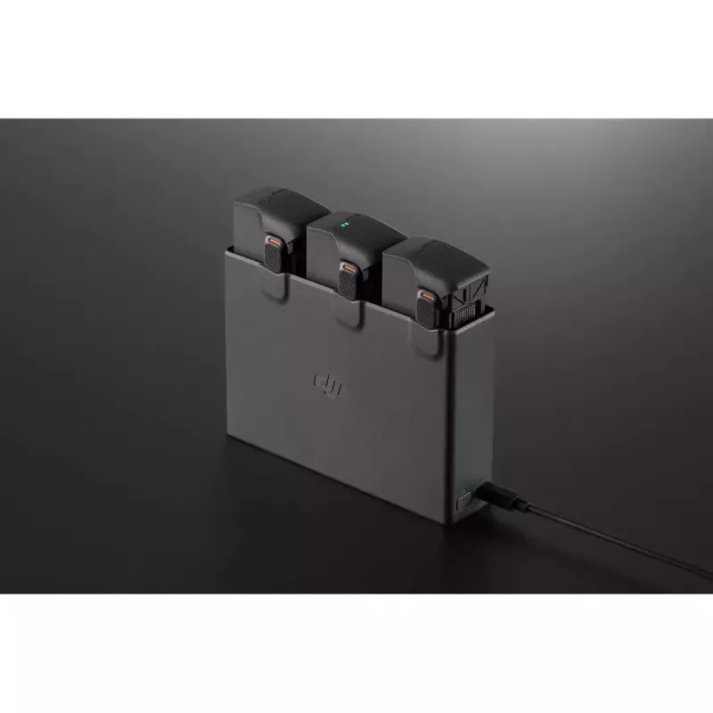 DJI Avata 2 Akkuladegerät USB 5-20V 3A Schwarz