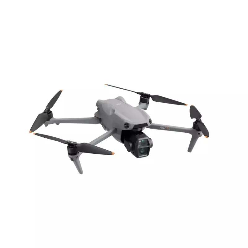 Quadcopter DJI Air 3s Fly More Combo — 50-MP-Kamera, 4K 3840×2160, 27 m/s, Reichweite 32.000 m, 4276-mAh-Akku, grau