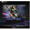 Hisense PX3 Projektionsfernseher Ultra-Kurzdistanz-Projektor 2800 ANSI Lumen UHD 4K (3840x2160) Schwarz, Dunkelgrau