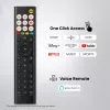 TV Hisense 50Q7S 50 Zoll (127 cm) QLED 4K Ultra HD Smart-TV, Direct-LED, HomeOS, Wi‑Fi, Schwarz