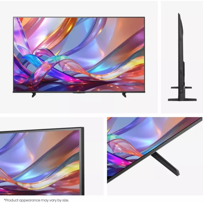 TV Hisense 50Q7S 50 Zoll (127 cm) QLED 4K Ultra HD Smart-TV, Direct-LED, HomeOS, Wi‑Fi, Schwarz