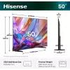 TV Hisense 50Q7S 50 Zoll (127 cm) QLED 4K Ultra HD Smart-TV, Direct-LED, HomeOS, Wi‑Fi, Schwarz