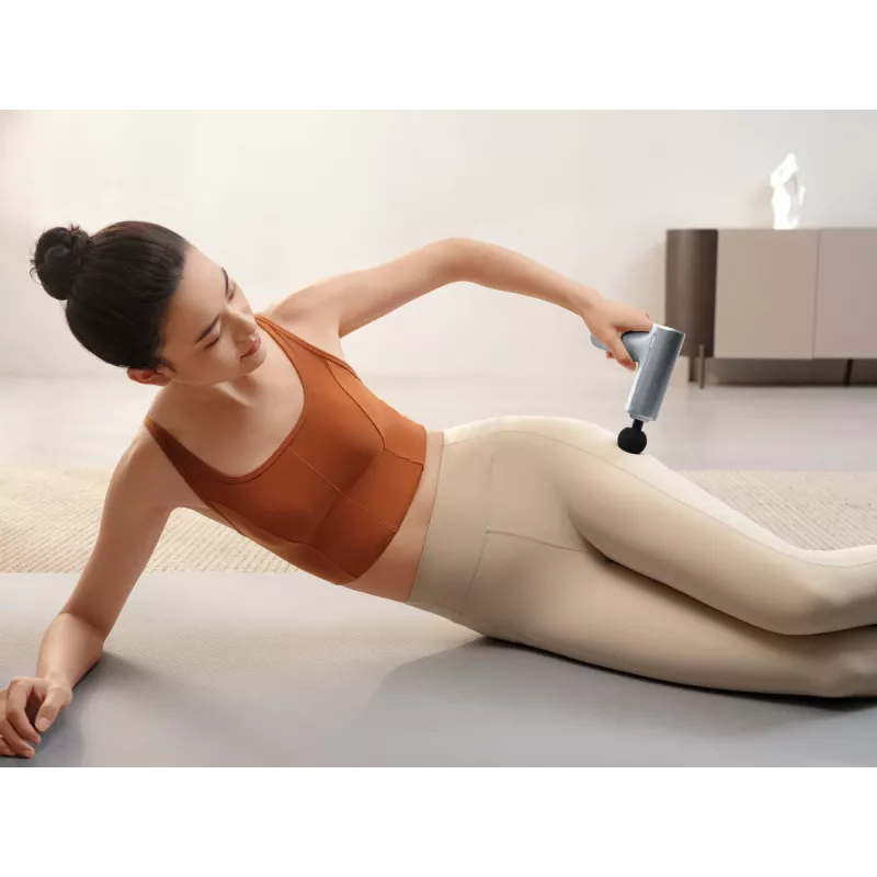 Handliches Perkussions- und Vibrations-Nacken- und Schultermassagegerät SKG F1 Pro, Akku 10 W, Grau, 461 g