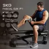 Handliches Perkussions- und Vibrations-Nacken- und Schultermassagegerät SKG F1 Pro, Akku 10 W, Grau, 461 g