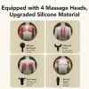 Handliches Perkussions- und Vibrations-Nacken- und Schultermassagegerät SKG F1 Pro, Akku 10 W, Grau, 461 g