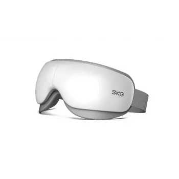Augenmassagegerät SKG ES500, Weiß — Kompression, Wärme, 10 W, integrierter Akku, 270 g