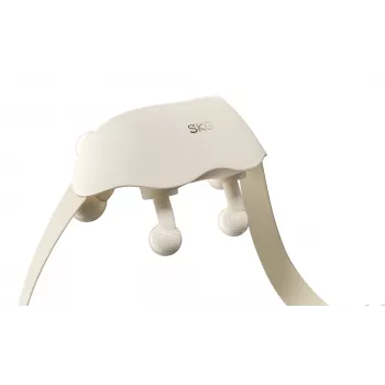 Nacken- und Schultermassagegerät SKG HS500-2, Akku 10W, integrierter Akku, Wärme, 0,88 kg, Weiß
