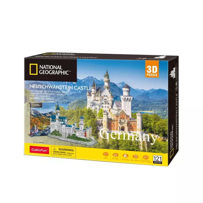 3D Puzzle CubicFun Schloss Neuschwanstein