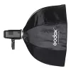 Softbox Godox SB-GUE120 Schwarz 120 cm Nylon mit Diffusoren und Grid