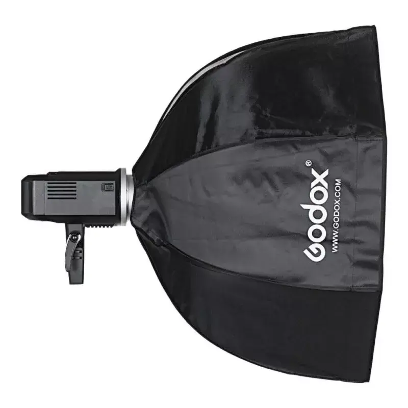 Softbox Godox SB-GUE120 Schwarz 120 cm Nylon mit Diffusoren und Grid