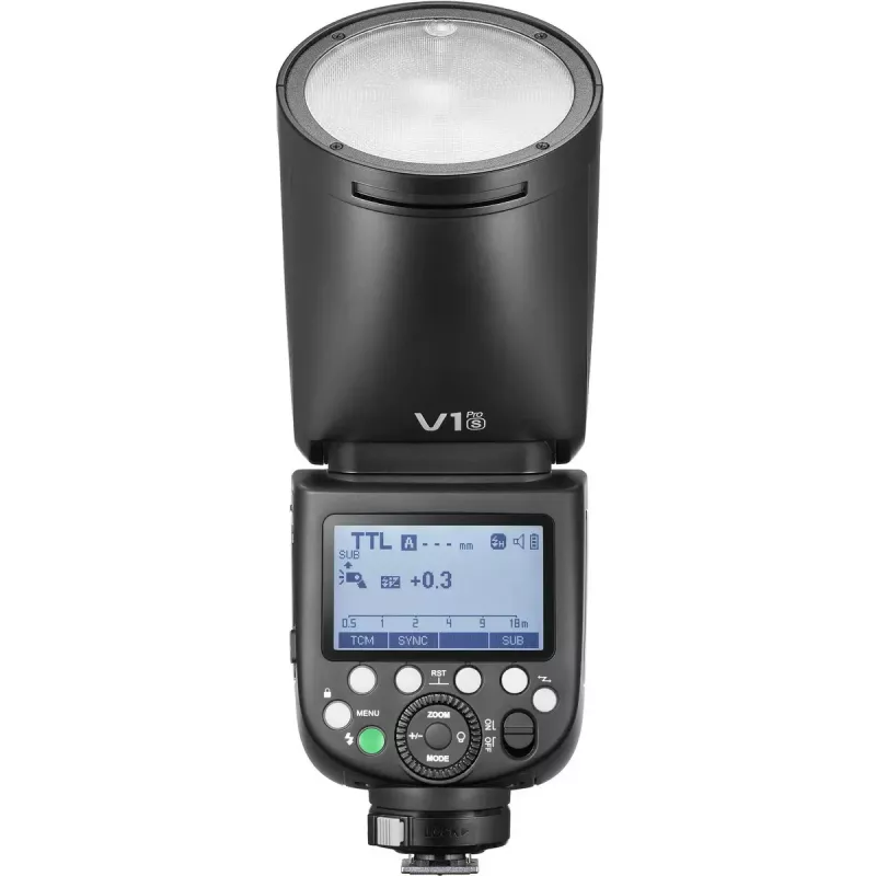 Camcorder-Blitz Godox V1Pro 1,5 s Recyclingzeit batteriebetrieben Sony kompatibel