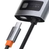 Baseus Metal Gleam USB 3.2 Gen 1 Typ-C Grau 100 W Power Delivery 4K Ultra HD