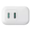 Netzteil Joyroom JR-TCF12 Dual-Port 20W (USB-C x2) weiß