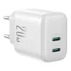 Netzteil Joyroom JR-TCF12 Dual-Port 20W (USB-C x2) weiß