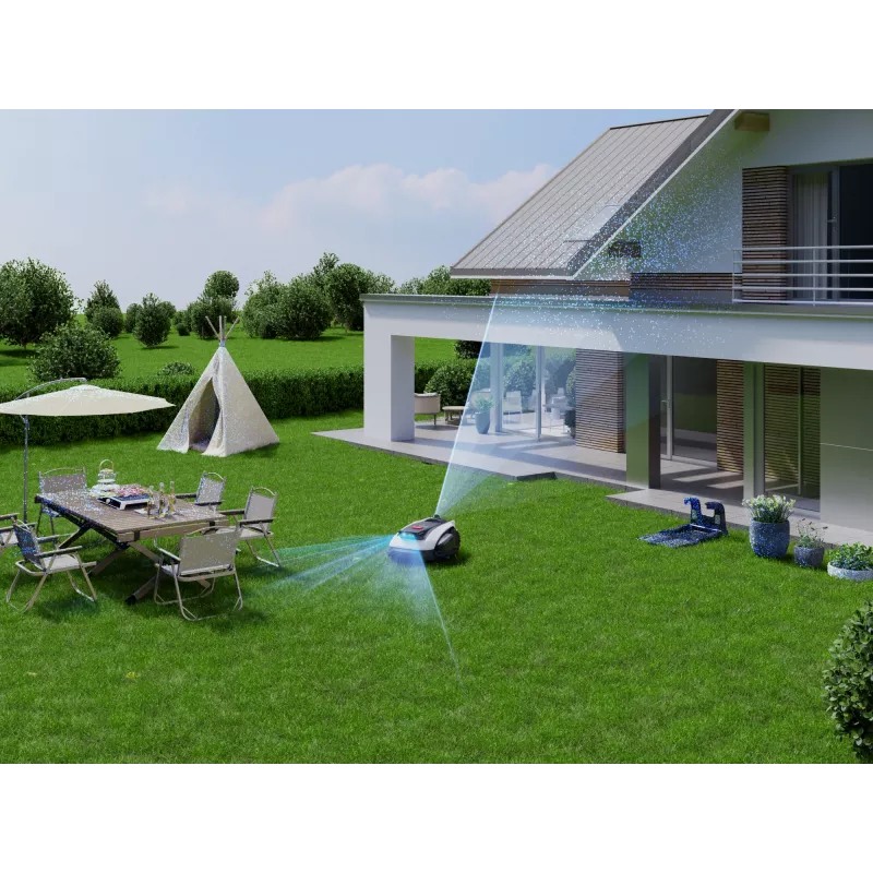 Ecovacs GOAT O1200 LiDAR PRO EU Roboter-Rasenmäher Batteriebetrieben Schwarz, Weiß
