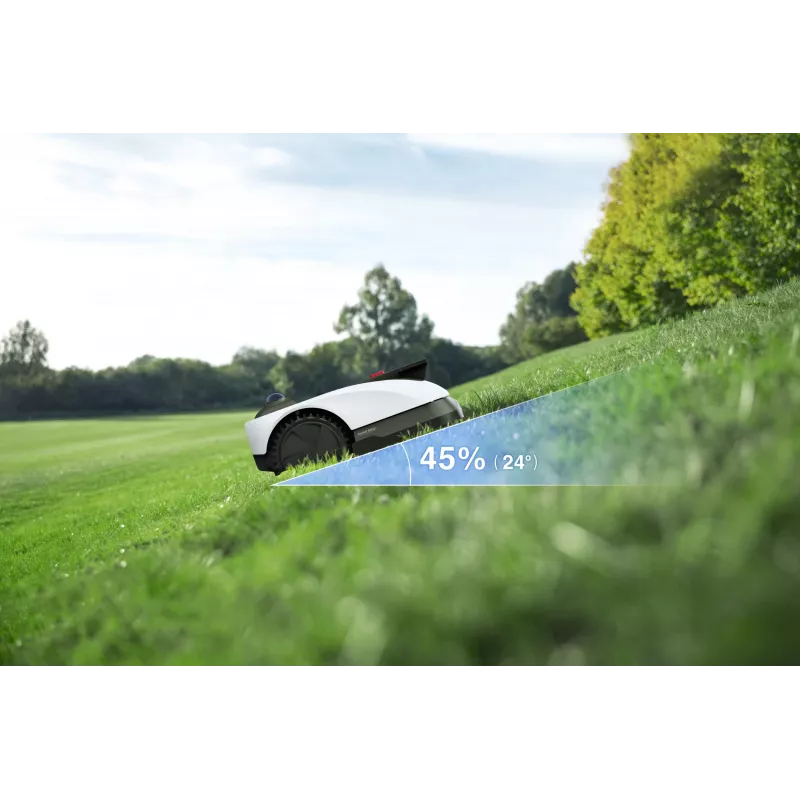 Ecovacs GOAT O1200 LiDAR PRO EU Roboter-Rasenmäher Batteriebetrieben Schwarz, Weiß