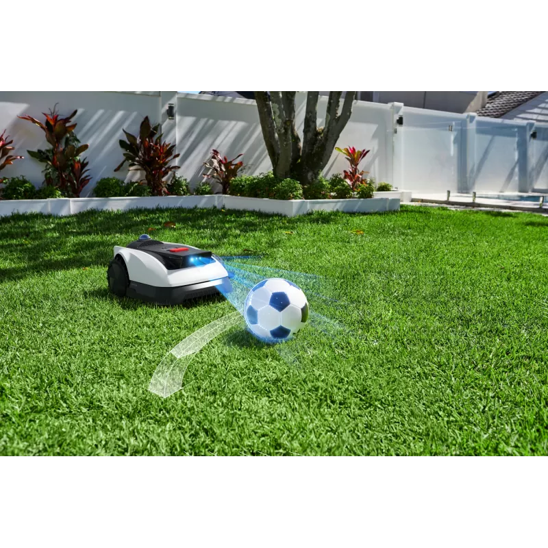 Ecovacs GOAT O1200 LiDAR PRO EU Roboter-Rasenmäher Batteriebetrieben Schwarz, Weiß