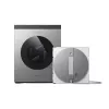 Fensterreinigungsroboter Ecovacs WINBOT W3 OMNI, Akku 4500 mAh, 270×270×76 mm, silber/weiß