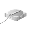 Fensterreinigungsroboter Ecovacs WINBOT W3 OMNI, Akku 4500 mAh, 270×270×76 mm, silber/weiß
