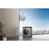 Fensterreinigungsroboter Ecovacs WINBOT W3 OMNI, Akku 4500 mAh, 270×270×76 mm, silber/weiß