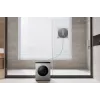 Fensterreinigungsroboter Ecovacs WINBOT W3 OMNI, Akku 4500 mAh, 270×270×76 mm, silber/weiß