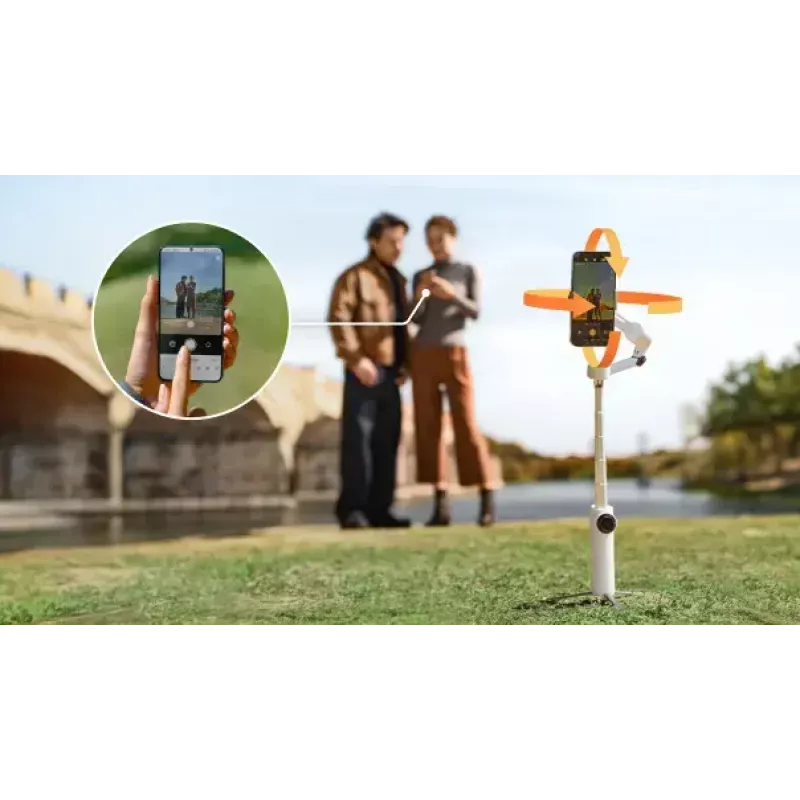 Smartphone-Kamerastabilisator Insta360 Flow 2 Pro Creator Bundle 360°-Rotation