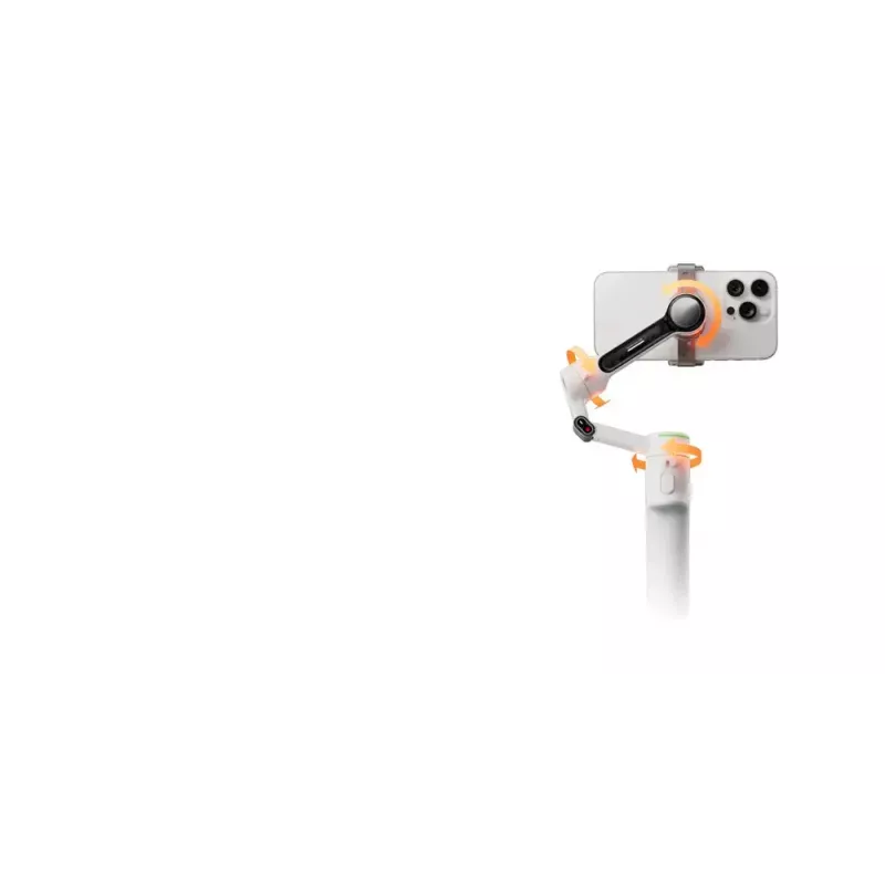 Smartphone-Kamerastabilisator Insta360 Flow 2 Pro Creator Bundle 360°-Rotation