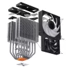 Lüfter Jonsbo CR-3000 ARGB 12 cm 600-1500 U/min 22-32 dB Schwarz