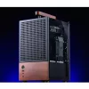 PC-Gehäuse Jonsbo T6, Mini-Tower, Mini-ITX, Schwarz