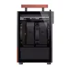 PC-Gehäuse Jonsbo T6, Mini-Tower, Mini-ITX, Schwarz