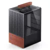 PC-Gehäuse Jonsbo T6, Mini-Tower, Mini-ITX, Schwarz