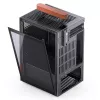 PC-Gehäuse Jonsbo T6, Mini-Tower, Mini-ITX, Schwarz