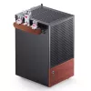 PC-Gehäuse Jonsbo T6, Mini-Tower, Mini-ITX, Schwarz