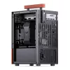 PC-Gehäuse Jonsbo T6, Mini-Tower, Mini-ITX, Schwarz
