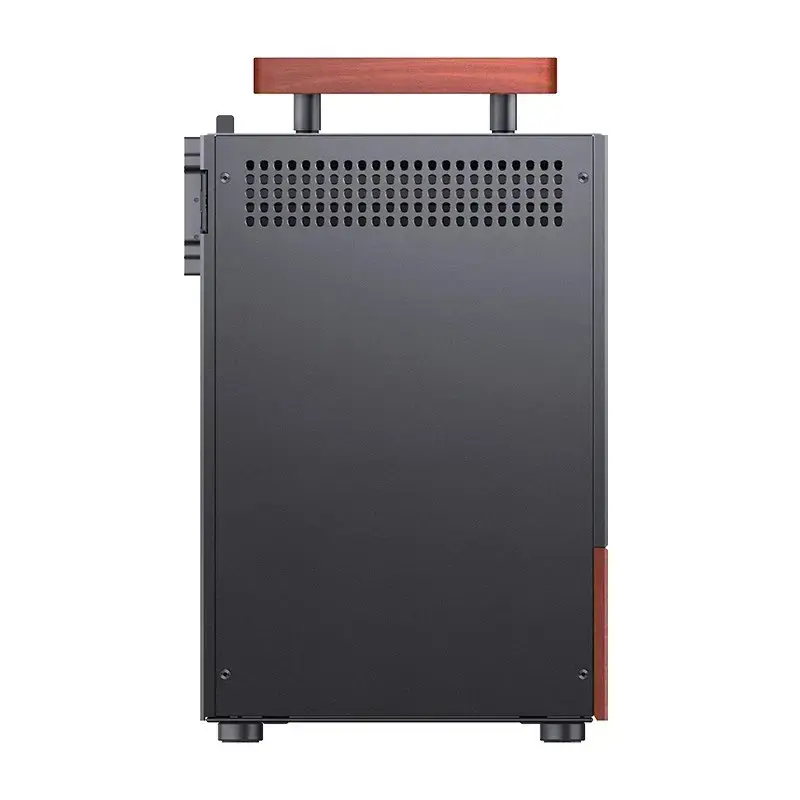 PC-Gehäuse Jonsbo T6, Mini-Tower, Mini-ITX, Schwarz