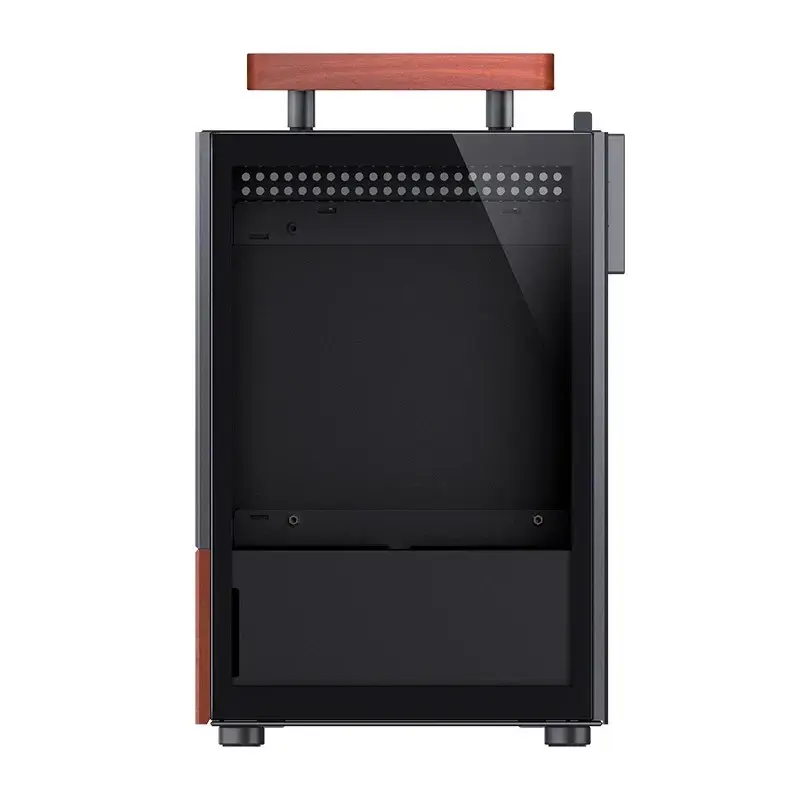 PC-Gehäuse Jonsbo T6, Mini-Tower, Mini-ITX, Schwarz