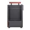 PC-Gehäuse Jonsbo T6, Mini-Tower, Mini-ITX, Schwarz