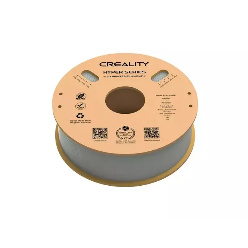 3D-Druckmaterial Creality 3D 3301010335 Polylactid (PLA) Weiß 1 kg