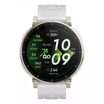 Smartwatch Amazfit Active 3 — 3,35 cm (1,32 Zoll) AMOLED, 466×466, Touchscreen, GPS, 365 mAh, Silikon-Armband