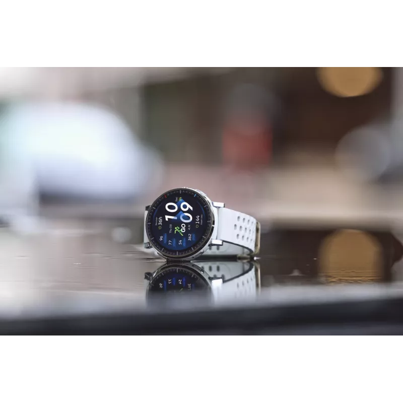Smartwatch Amazfit Active 3 — 3,35 cm (1,32 Zoll) AMOLED, 466×466, Touchscreen, GPS, 365 mAh, Silikon-Armband