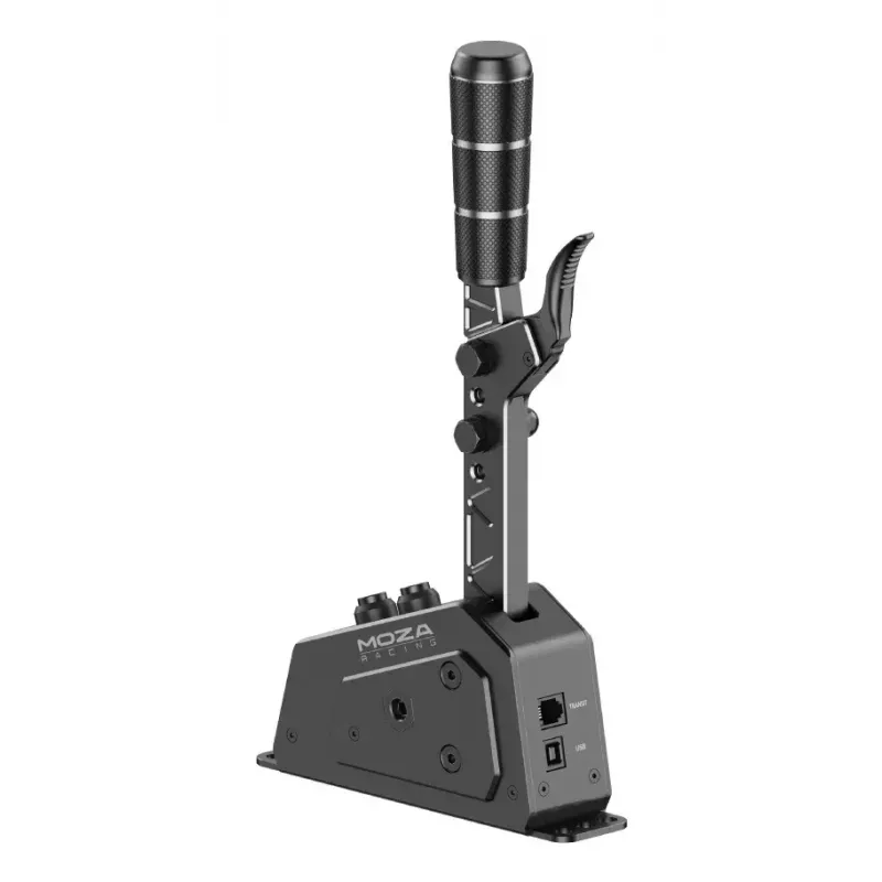 Renn-Schalthebel-Add-on Moza Racing SGP Sequential Shifter Schwarz Aluminium