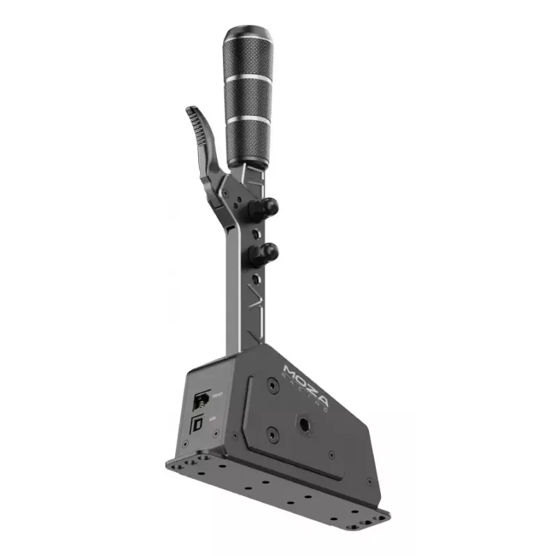 Renn-Schalthebel-Add-on Moza Racing SGP Sequential Shifter Schwarz Aluminium