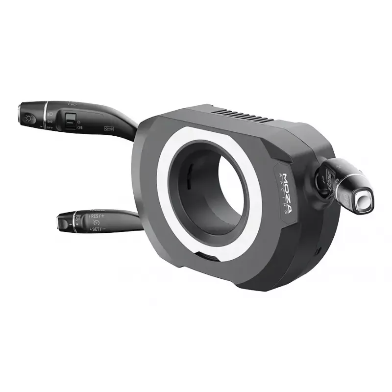 Lenkstockhebel Moza Racing RS065 Schwarz Aluminium Stahl 411x127x152mm