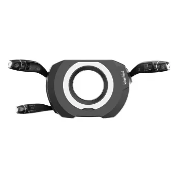 Lenkstockhebel Moza Racing RS065 Schwarz Aluminium Stahl 411x127x152mm