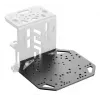 Handbremsplatte Moza Racing RS089 Stahl Schwarz 200x220x55 mm