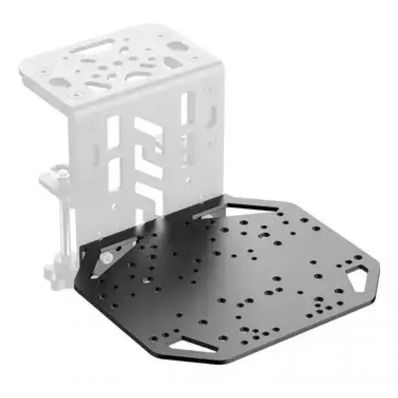Handbremsplatte Moza Racing RS089 Stahl Schwarz 200x220x55 mm