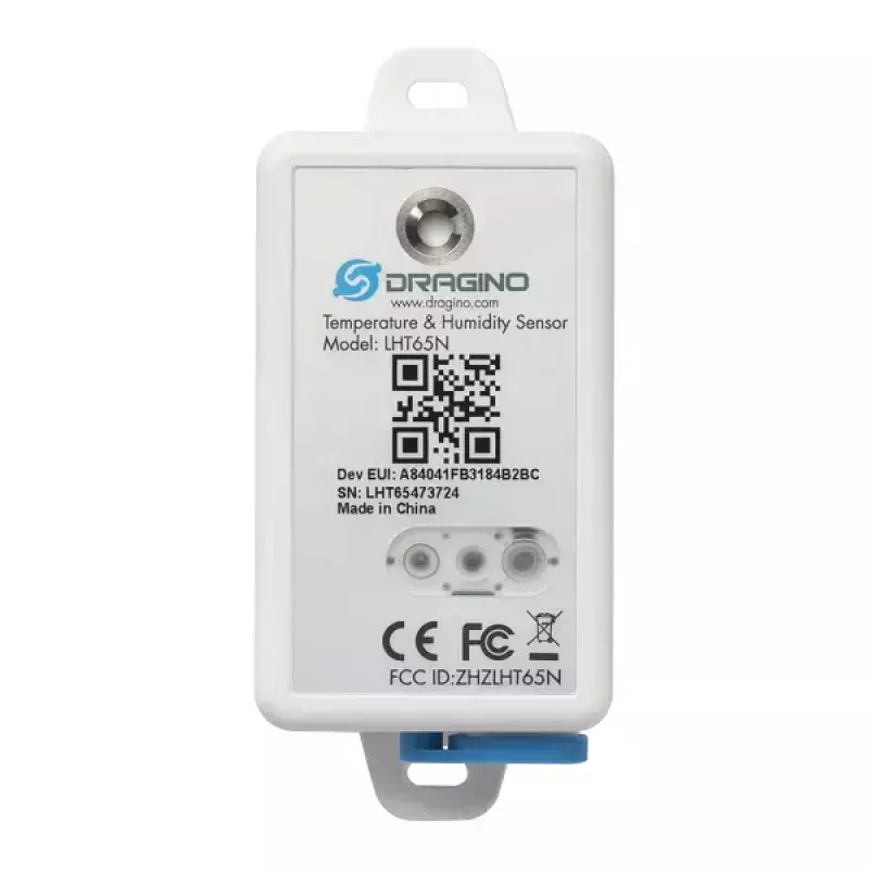 DRAGINO LHT65N Freistehender Temperatur- und Feuchtigkeitssensor für Innen-/Außenbereich LoRaWAN EU868