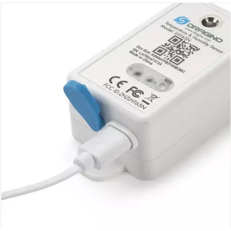 DRAGINO LHT65N Freistehender Temperatur- und Feuchtigkeitssensor für Innen-/Außenbereich LoRaWAN EU868